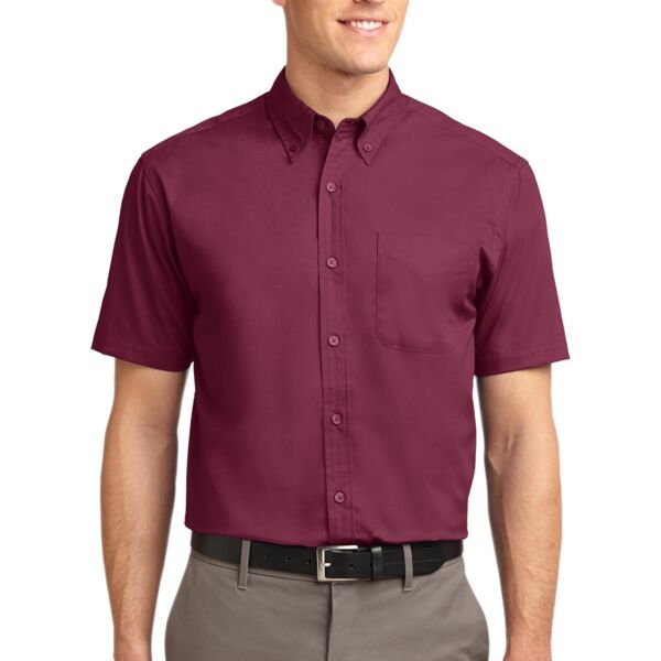 Tall Short Sleeve Button Down Shirt Thumbnail
