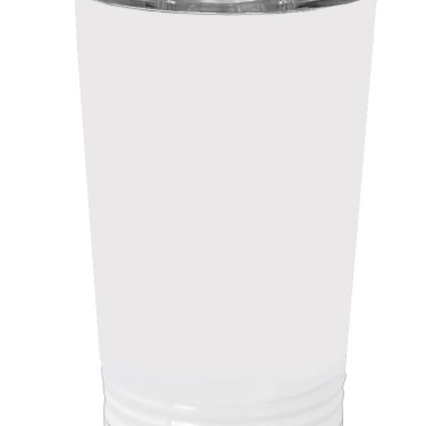 White Sublimatable 16 oz. Polar Camel Pint with Slider Lid-huntsville Thumbnail