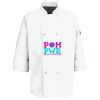 Eight Pearl Button Chef Coat with Thermometer Pocket Thumbnail