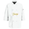 Eight Pearl Button Chef Coat with Thermometer Pocket Thumbnail