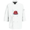 Eight Pearl Button Chef Coat with Thermometer Pocket Thumbnail