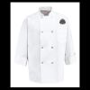 Eight Pearl Button Chef Coat - Tall Sizes Thumbnail