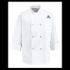 Eight Pearl Button Chef Coat - Tall Sizes Thumbnail