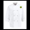 Eight Pearl Button Chef Coat - Tall Sizes Thumbnail