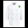 Eight Pearl Button Chef Coat - Tall Sizes Thumbnail