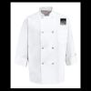 Eight Pearl Button Chef Coat - Tall Sizes Thumbnail