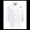 Eight Pearl Button Chef Coat - Tall Sizes Thumbnail
