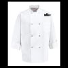 Eight Pearl Button Chef Coat - Tall Sizes Thumbnail