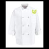 Eight Pearl Button Chef Coat - Tall Sizes Thumbnail