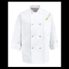 Eight Pearl Button Chef Coat - Tall Sizes Thumbnail