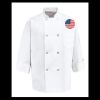 Eight Pearl Button Chef Coat - Tall Sizes Thumbnail