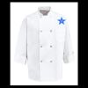 Eight Pearl Button Chef Coat - Tall Sizes Thumbnail