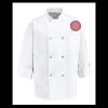 Eight Pearl Button Chef Coat - Tall Sizes Thumbnail